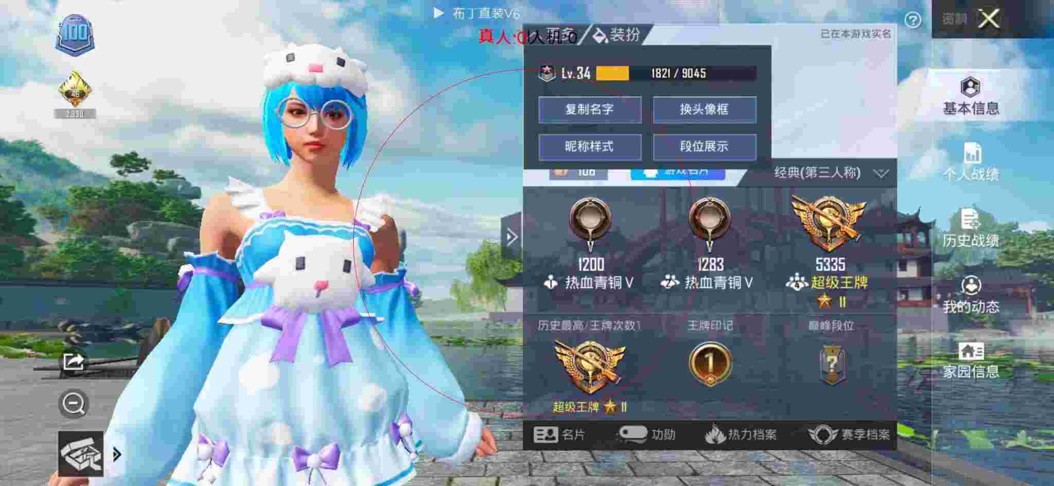 和平精英布丁直装透视 - 和平精英科技眼镜穿搭辅助预览图